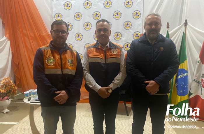 Defesa Civil de Lagoa Vermelha participa de seminário regional sobre prevenção e gestão de desastres