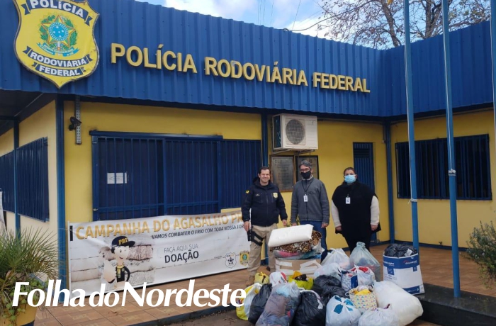 PRF realiza campanha Estrada Solidária para arrecadar alimentos