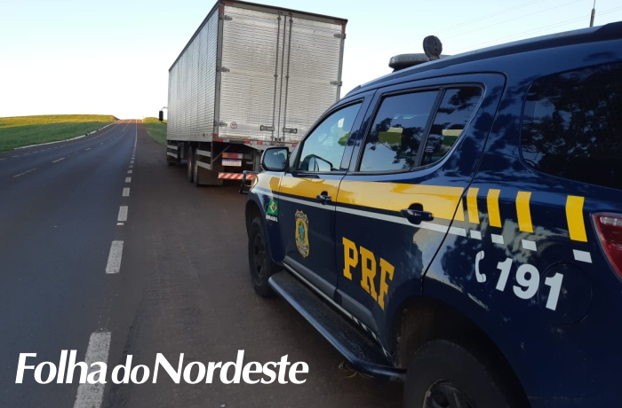 PRF prende motorista de caminhão dirigindo embriagado em Muitos Capões
