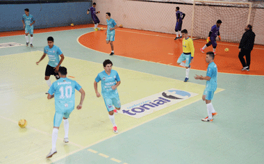 Estadual Sub 20: Lagoa Futsal empata em 3 gols com a UFSM
