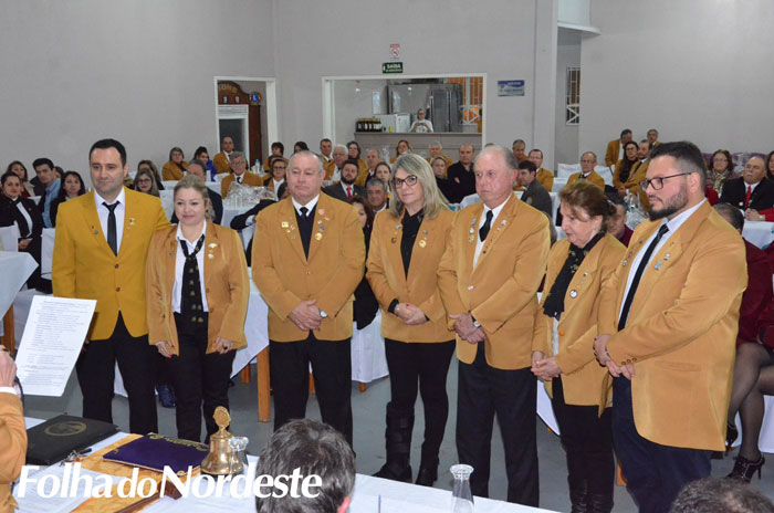 Lions Clube Lagoa Vermelha empossa nova diretoria 2018/2019