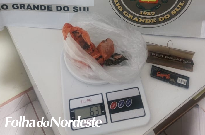 Brigada Militar prende homem por tráfico de drogas em Barracão